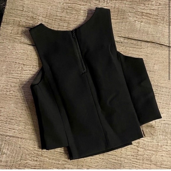 Milly Italian Cady Top in Black- 0,4,12 - Picture 5 of 8